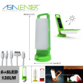 4 Interface USB Para Vários Telefone Móvel Grande Painel Solar Quick Solar Phone Charge Camping Light